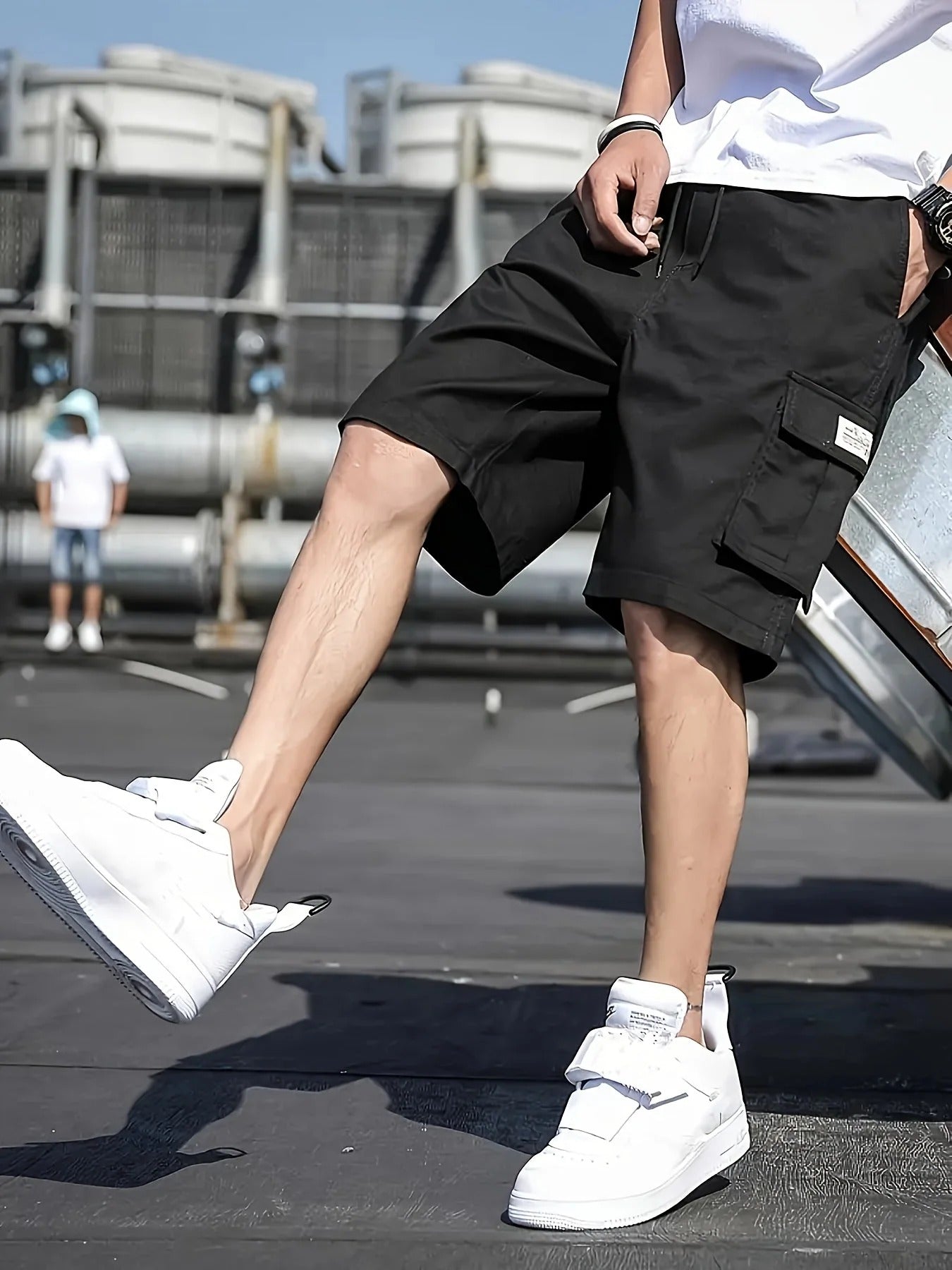 Short Cargo avec Poches Multiples pour Homme | Idéal pour l'Été