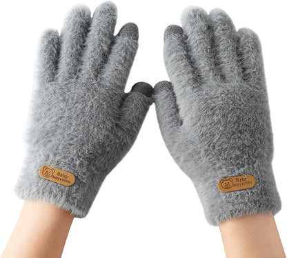 Gants d’Hiver avec Fonction Écran Tactile pour Femme | Idéaux pour les Activités Extérieures