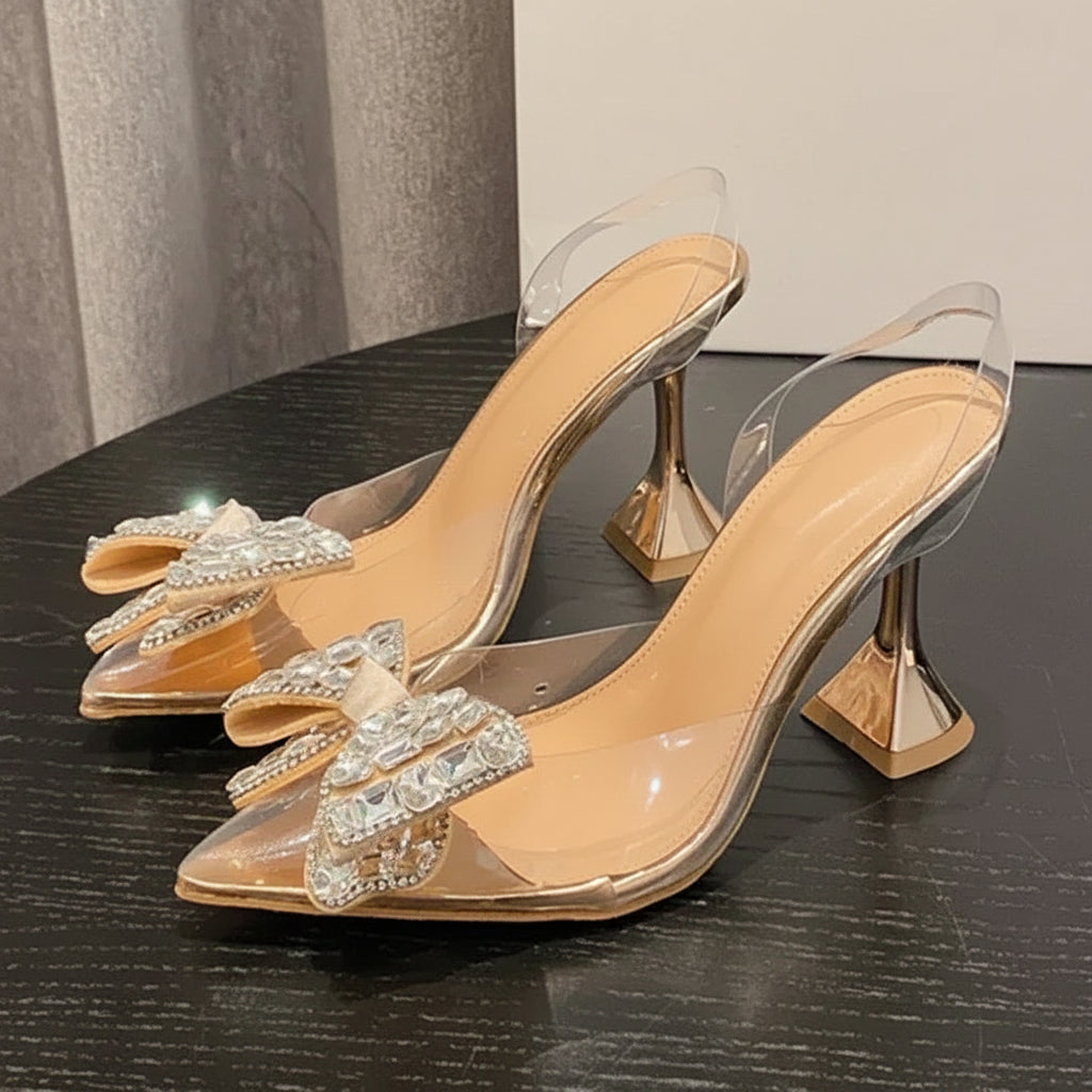 Sandales À Talon Avec Bride À Enfiler Pour Femmes | Idéal Pour Saisons Chaudes
