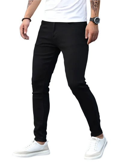 Jean Coupe Classique pour Homme avec Tissu Extensible | Idéal pour un Usage Quotidien