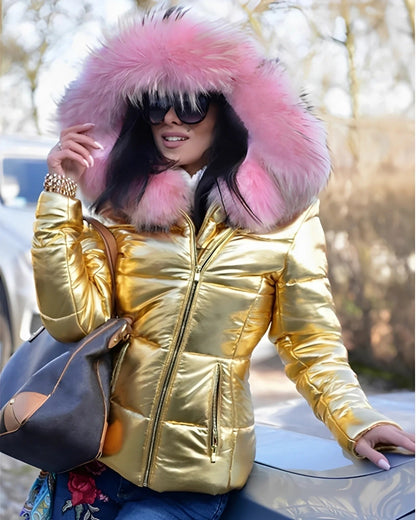 Doudoune Longue avec Capuche pour Femme | Idéale pour l’Hiver