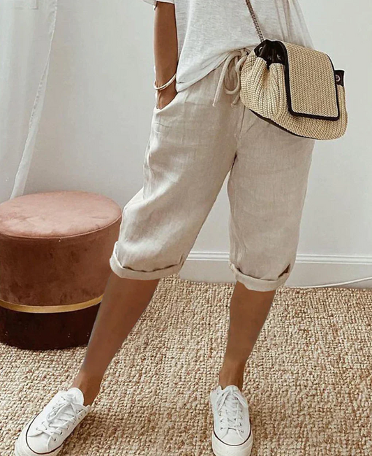 Short Ample avec Taille Élastique pour Femme | Idéal pour les Journées Décontractées