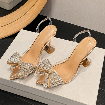 Sandales À Talon Avec Bride À Enfiler Pour Femmes | Idéal Pour Saisons Chaudes