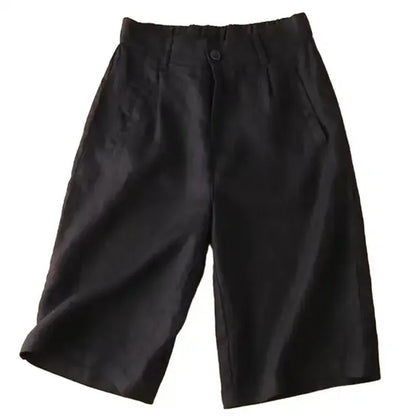 Short Long Décontracté avec Taille Élastique pour Femme | Idéal pour Été et Loisirs