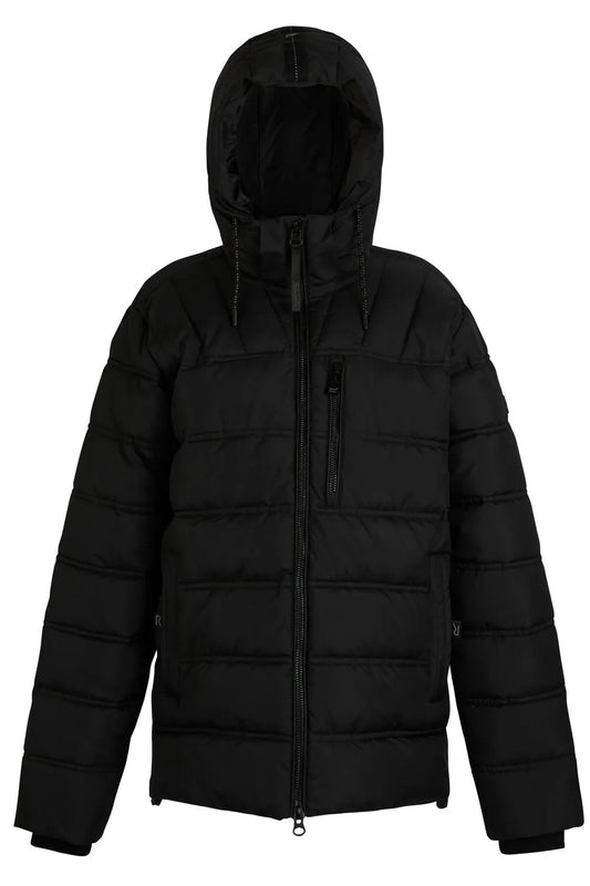 Veste Matelassée pour Homme avec Capuche Amovible et Poches Zippées | Idéale pour l’Hiver
