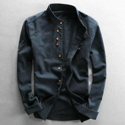 Chemise à Col Classique avec Détails Structurés pour Homme | Idéale pour le Quotidien ou les Occasions Spéciales