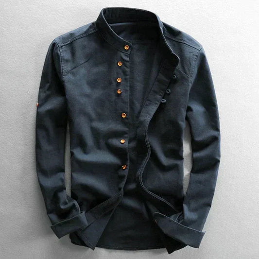 Chemise à Col Classique avec Détails Structurés pour Homme | Idéale pour le Quotidien ou les Occasions Spéciales