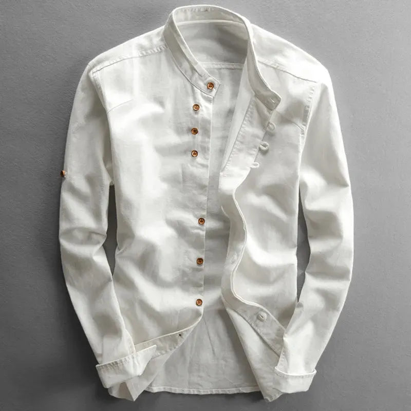 Chemise à Col Classique avec Détails Structurés pour Homme | Idéale pour le Quotidien ou les Occasions Spéciales