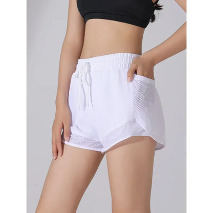 Short de Sport Taille Haute avec Coupe Ajustée pour Femme | Idéal pour Yoga et Entraînement