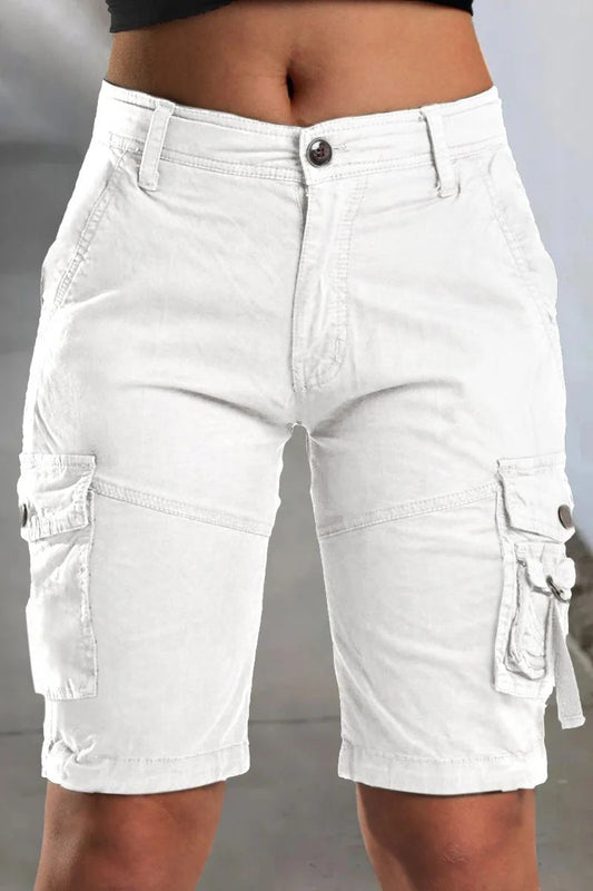 Short Cargo avec Poches Latérales pour Femme | Idéal pour l’Été et les Activités de Plein Air