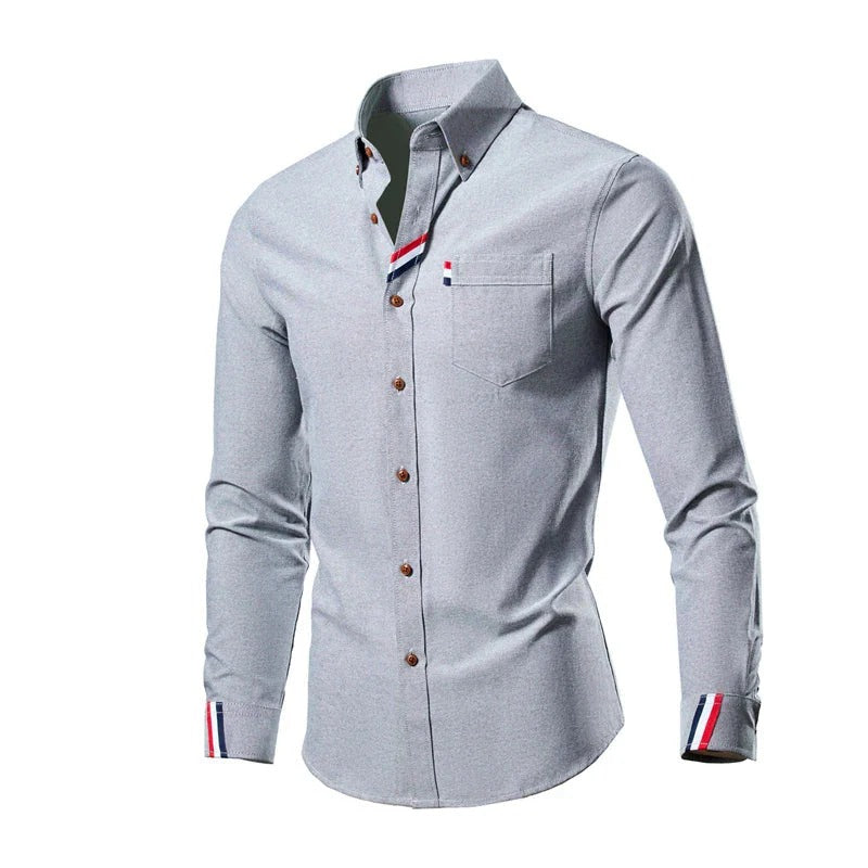 Chemise à Manches Longues avec Coupe Classique pour Homme | Idéale pour un Usage Quotidien