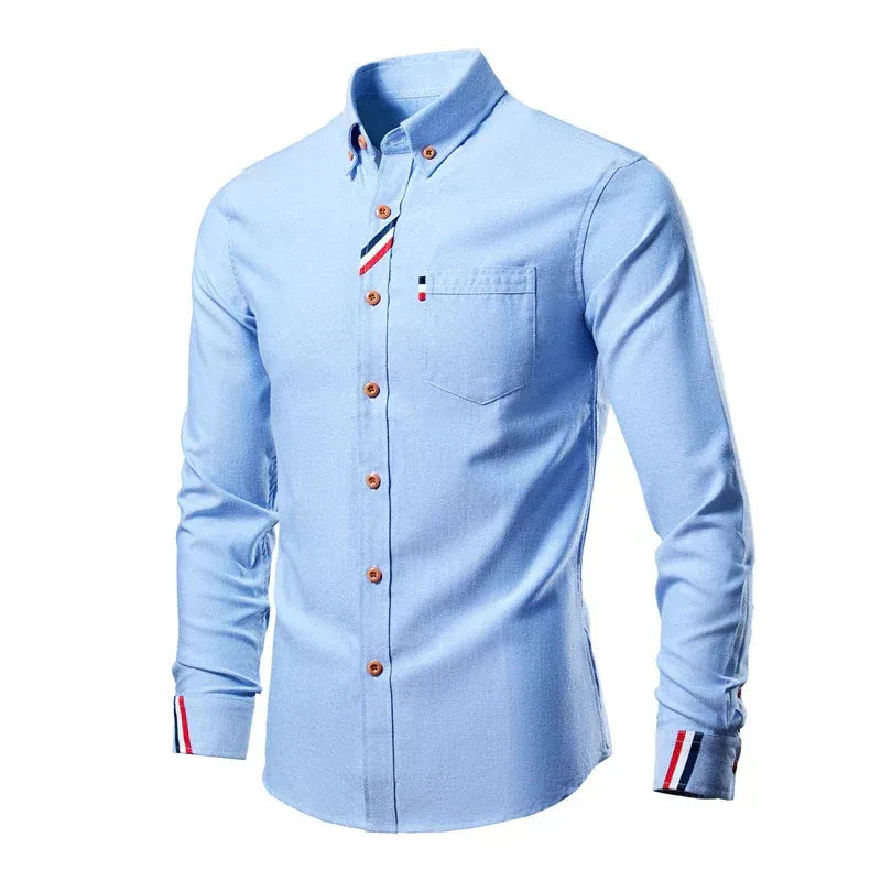 Chemise à Manches Longues avec Coupe Classique pour Homme | Idéale pour un Usage Quotidien