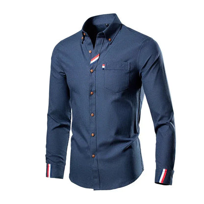 Chemise à Manches Longues avec Coupe Classique pour Homme | Idéale pour un Usage Quotidien
