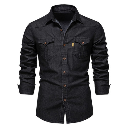 Chemise Slim-Fit avec Tissu Extensible pour Homme | Idéale pour un Usage Décontracté ou Quotidien