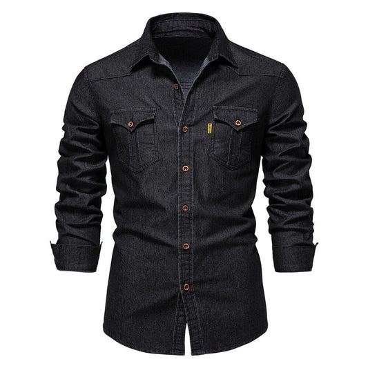 Chemise Slim-Fit avec Tissu Extensible pour Homme | Idéale pour un Usage Décontracté ou Quotidien