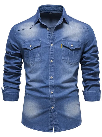 Chemise Slim-Fit avec Tissu Extensible pour Homme | Idéale pour un Usage Décontracté ou Quotidien