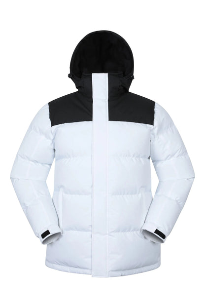 Veste Matelassée avec Capuche et Poches Zippées pour Homme | Idéale pour l’Hiver