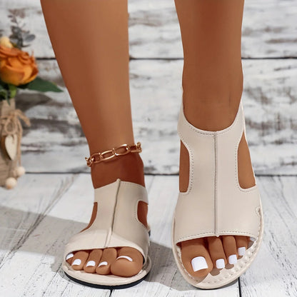 Sandales À Brides Élastiques Avec Semelle Légère Pour Femmes | Idéal Pour L'Été
