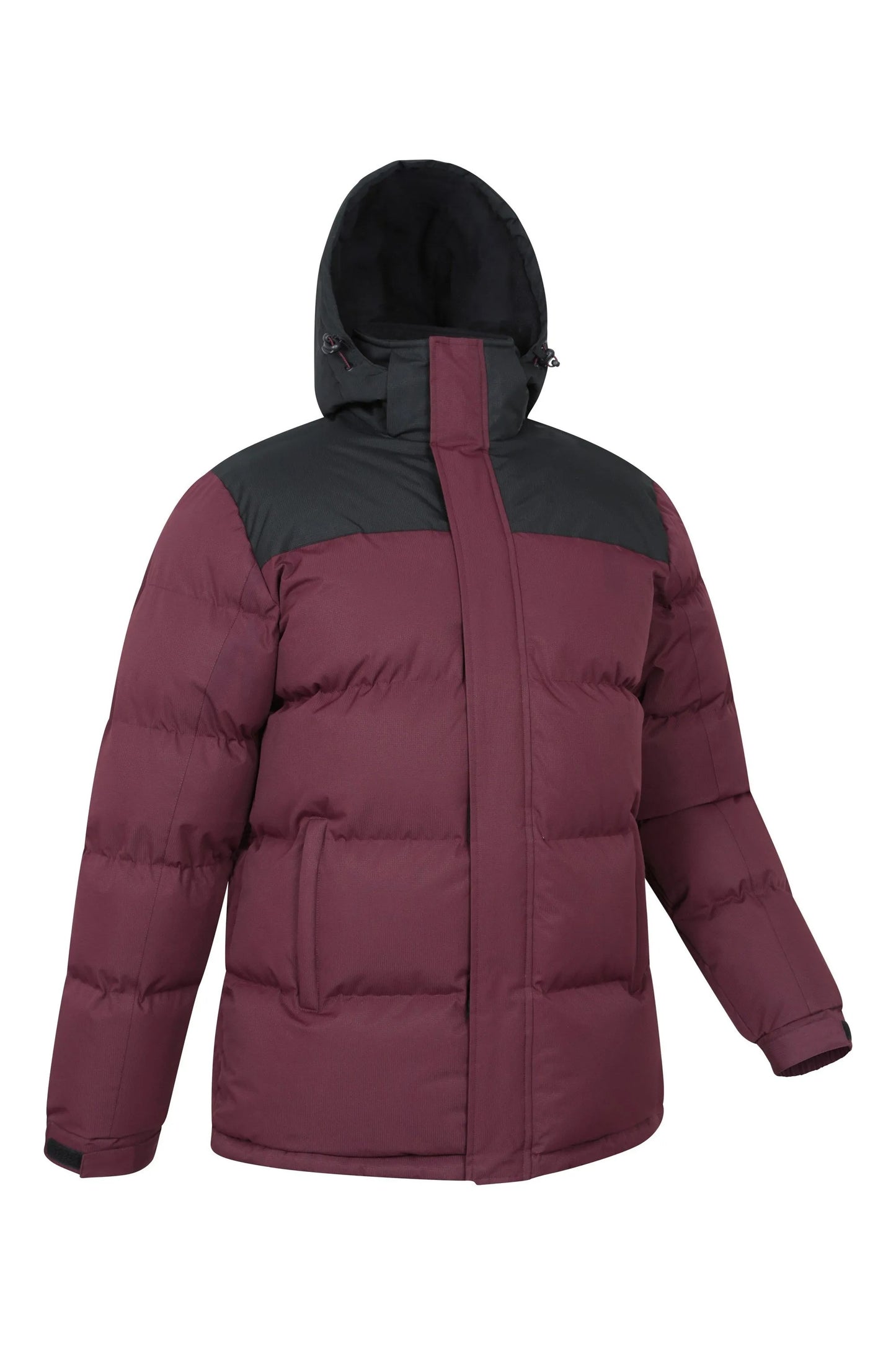 Veste Matelassée avec Capuche et Poches Zippées pour Homme | Idéale pour l’Hiver