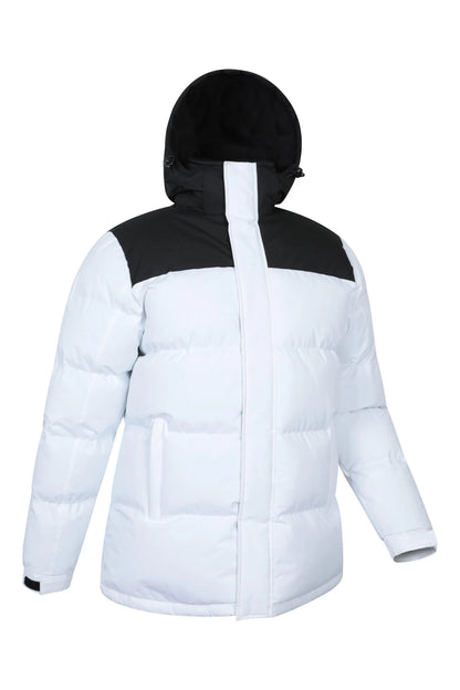 Veste Matelassée avec Capuche et Poches Zippées pour Homme | Idéale pour l’Hiver