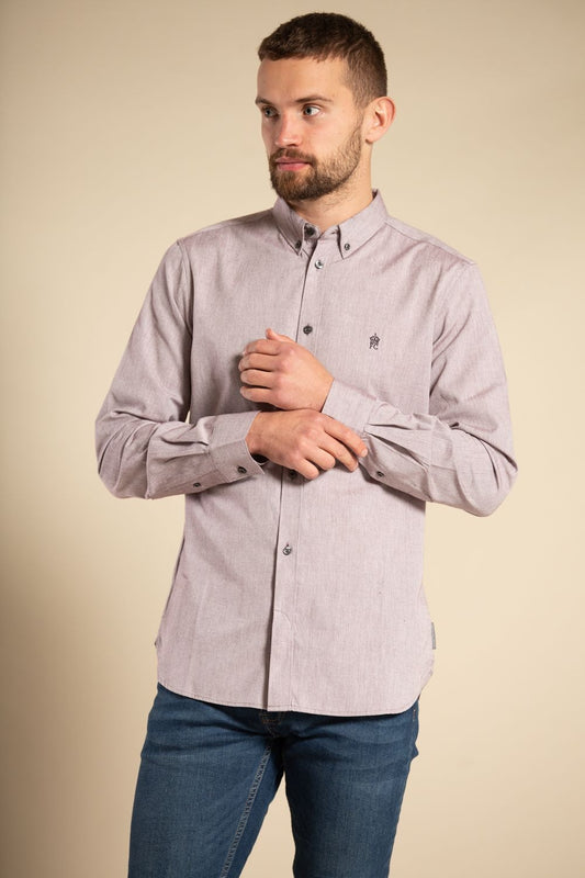 Lot De Deux Chemises Oxford À Manches Longues pour Hommes | Idéal pour Le Bureau Et Les Occasions Décontractées