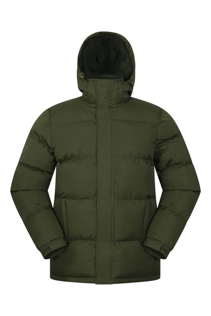 Veste Matelassée avec Capuche et Poches Zippées pour Homme | Idéale pour l’Hiver