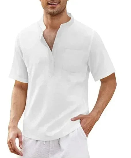 T-Shirt D'Été À Manches Courtes En Grandes Tailles Pour Homme | Idéal Pour Les Journées Décontractées