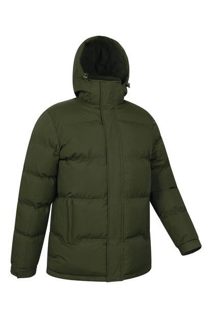 Veste Matelassée avec Capuche et Poches Zippées pour Homme | Idéale pour l’Hiver
