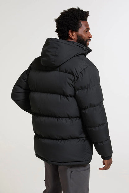 Veste Matelassée avec Capuche et Poches Zippées pour Homme | Idéale pour l’Hiver