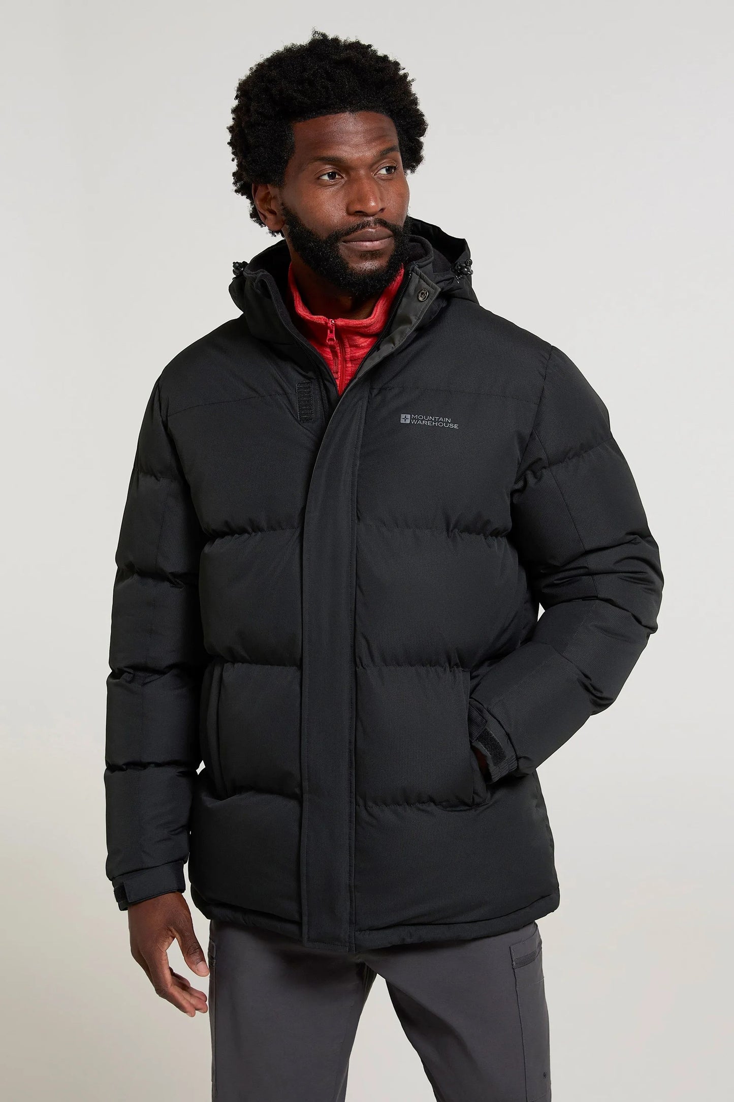 Veste Matelassée avec Capuche et Poches Zippées pour Homme | Idéale pour l’Hiver