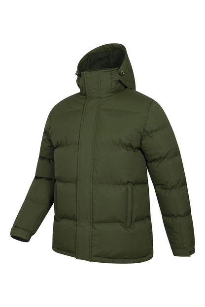 Veste Matelassée avec Capuche et Poches Zippées pour Homme | Idéale pour l’Hiver