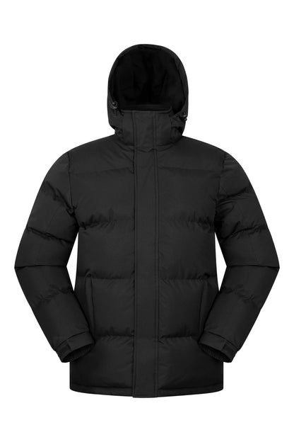 Veste Matelassée avec Capuche et Poches Zippées pour Homme | Idéale pour l’Hiver