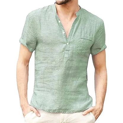 T-Shirt Uni à Coupe Ample pour Homme Grande Taille | Idéal pour l’Été