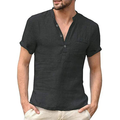 T-Shirt Uni à Coupe Ample pour Homme Grande Taille | Idéal pour l’Été