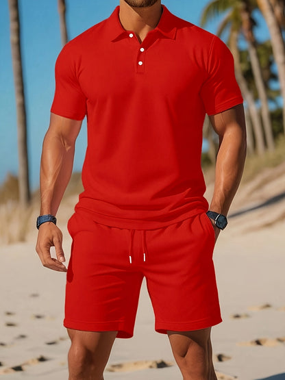 Ensemble Polo Et Short Pour Homme | Idéal Pour Journées Chaudes