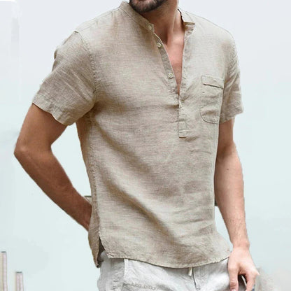 T-Shirt Uni à Coupe Ample pour Homme Grande Taille | Idéal pour l’Été
