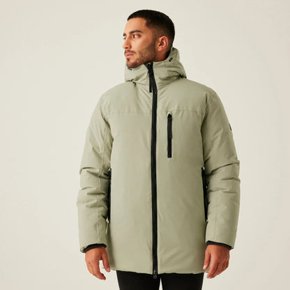 Veste Matelassée avec Capuche et Poches Zippées pour Homme | Idéale pour l’Hiver
