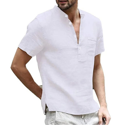 T-Shirt Uni à Coupe Ample pour Homme Grande Taille | Idéal pour l’Été