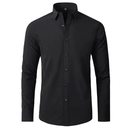 Chemise à Manches Longues Facile d’Entretien pour Homme | Idéale pour les Journées Actives
