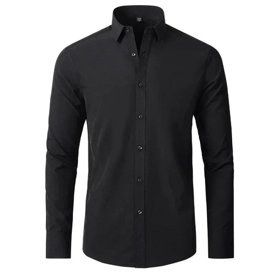 Chemise à Manches Longues Facile d’Entretien pour Homme | Idéale pour les Journées Actives