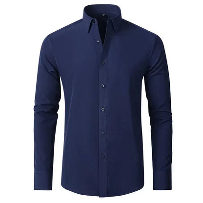 Chemise à Manches Longues Facile d’Entretien pour Homme | Idéale pour les Journées Actives