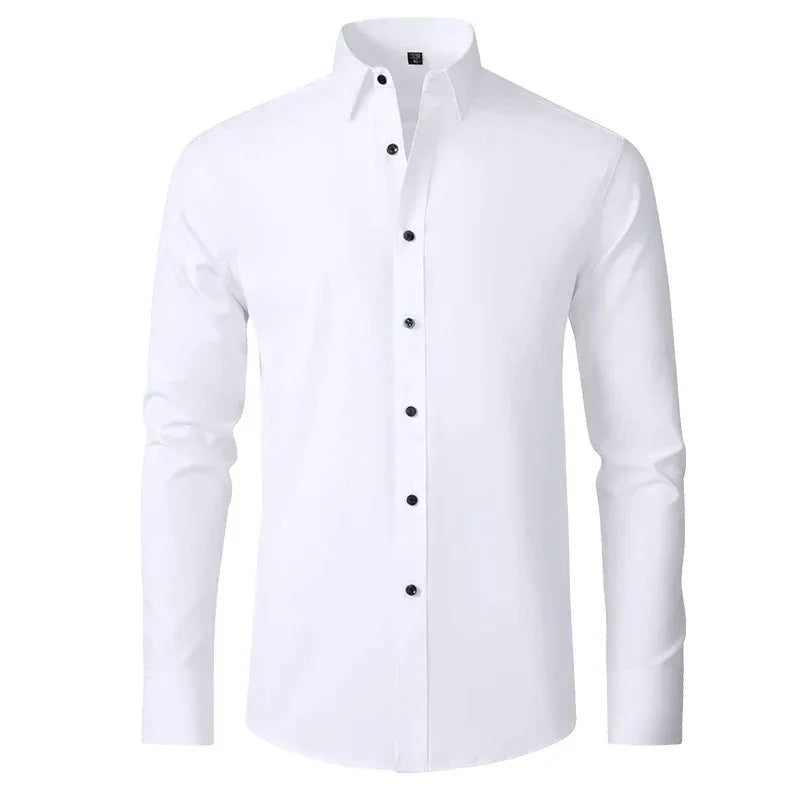 Chemise à Manches Longues Facile d’Entretien pour Homme | Idéale pour les Journées Actives