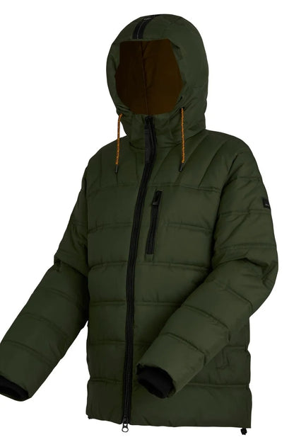 Veste Matelassée pour Homme avec Capuche Amovible et Poches Zippées | Idéale pour l’Hiver