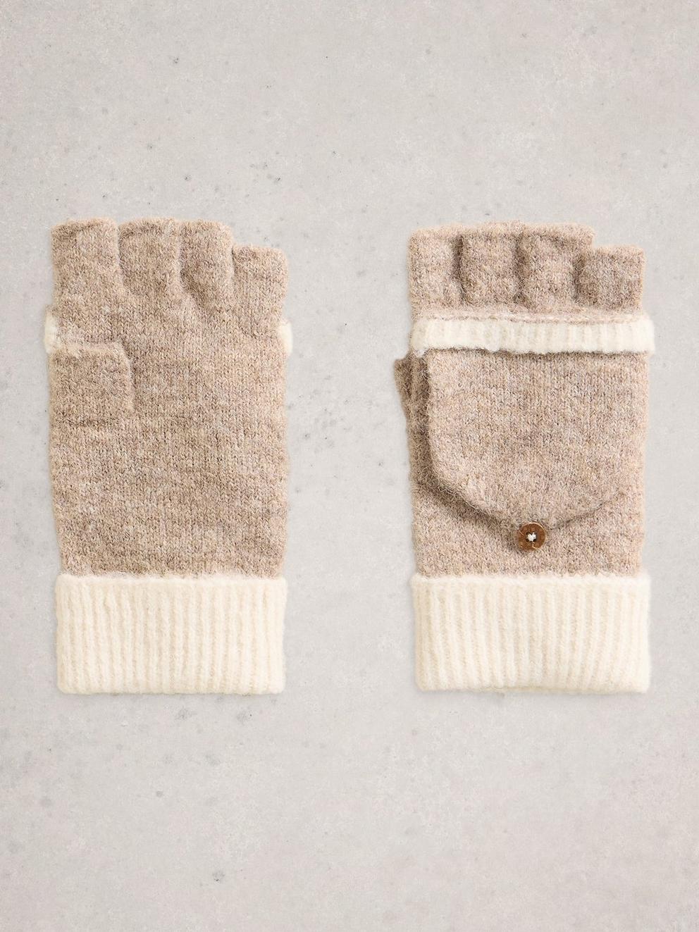 Mitaines Convertibles avec Rabat pour Adultes | Idéales pour l’Hiver