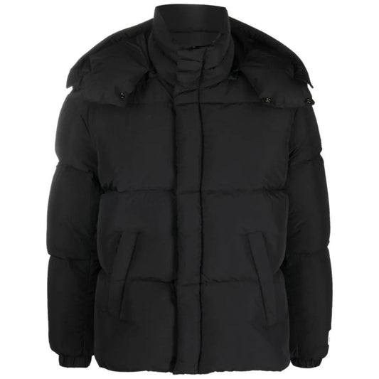 Veste Noire à Capuche avec Fermeture Éclair et Poches pour Homme | Idéale pour l’Hiver