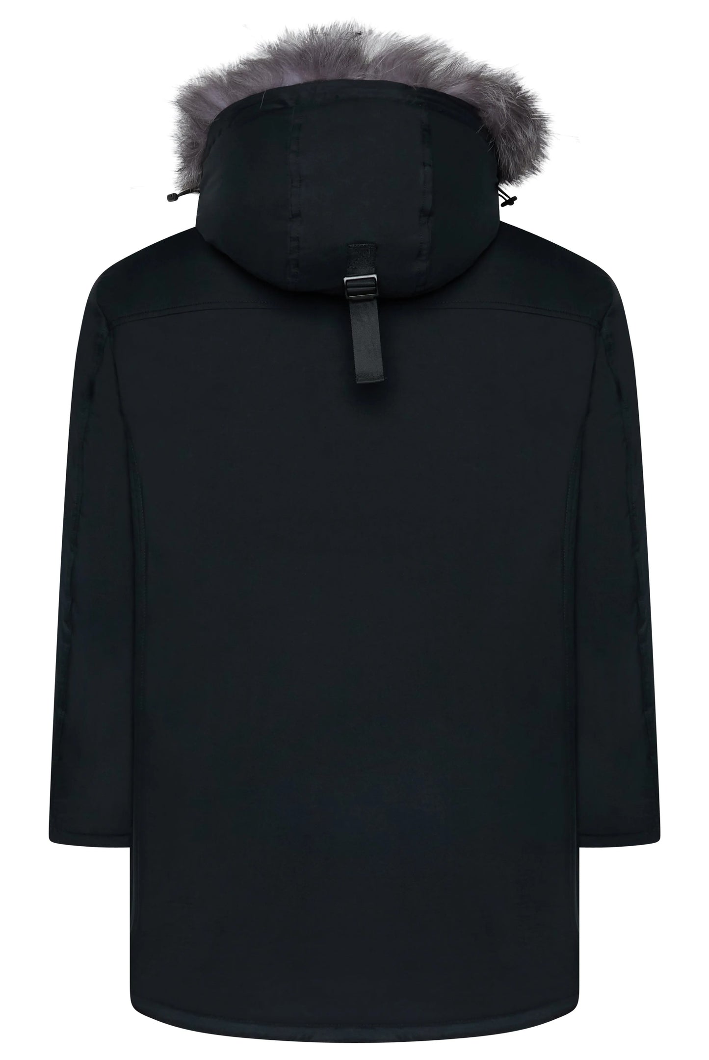 Veste Longue Matelassée avec Capuche et Poches Zippées pour Homme | Idéale pour l’Hiver