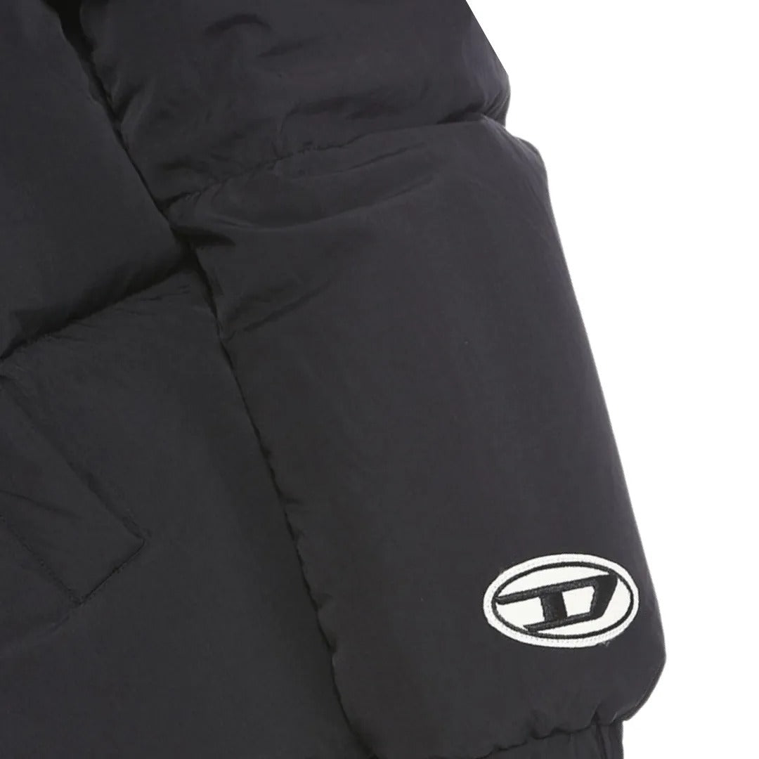 Veste Noire à Capuche avec Fermeture Éclair et Poches pour Homme | Idéale pour l’Hiver