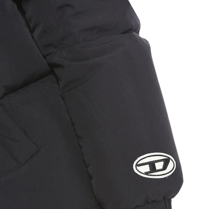 Veste Noire à Capuche avec Fermeture Éclair et Poches pour Homme | Idéale pour l’Hiver