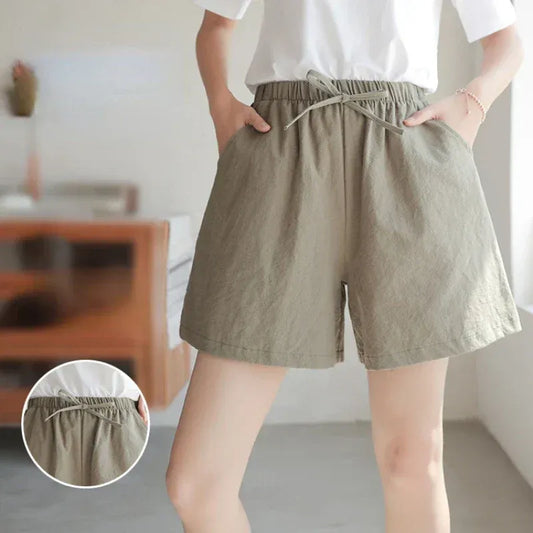 Short Décontracté à Taille Haute pour Femme | Idéal pour Été et Loisirs