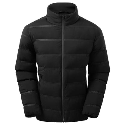 Veste Matelassée avec Ourlet Élastiqué et Poches Zippées pour Homme | Idéale pour l’Hiver